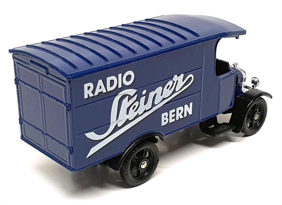 Corgi Appx 13cm Long 14224ST - Radio TV Steiner Thornycroft Van - Blue