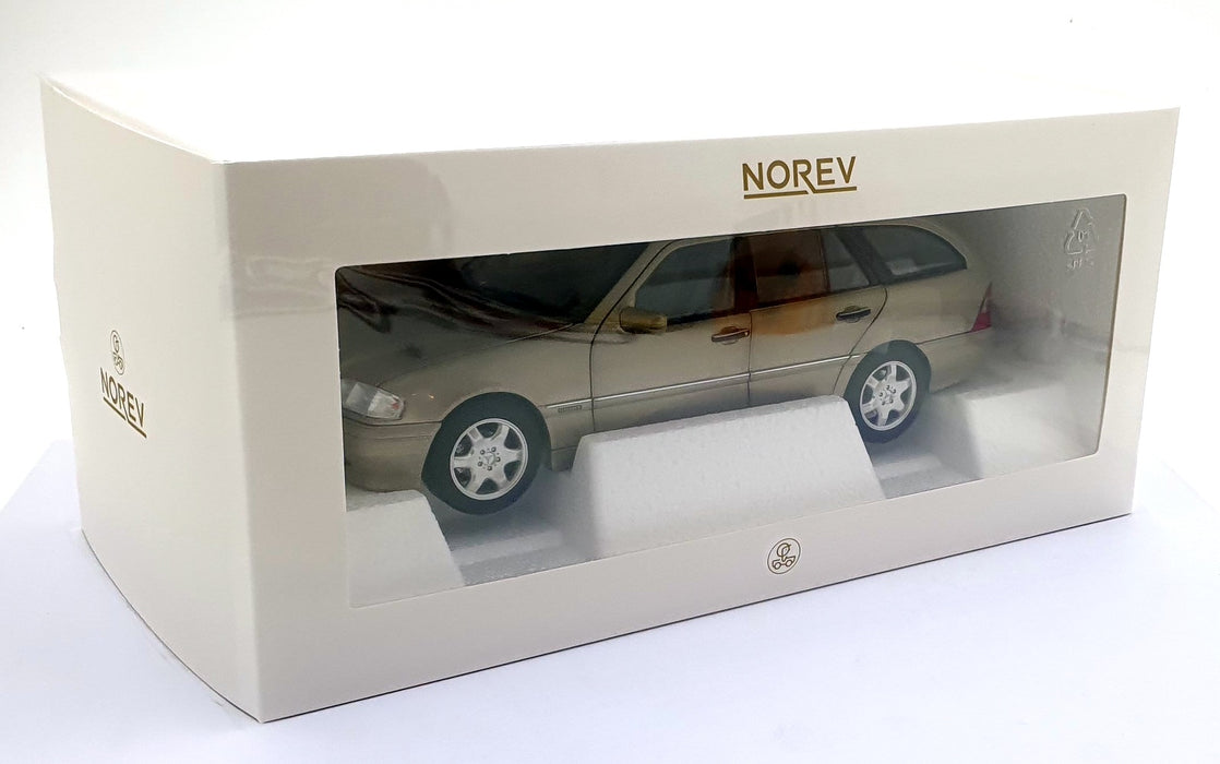 Norev 1/18 Scale Diecast 183388 1997 Mercedes- Benz C-Class T Model Met. Silver