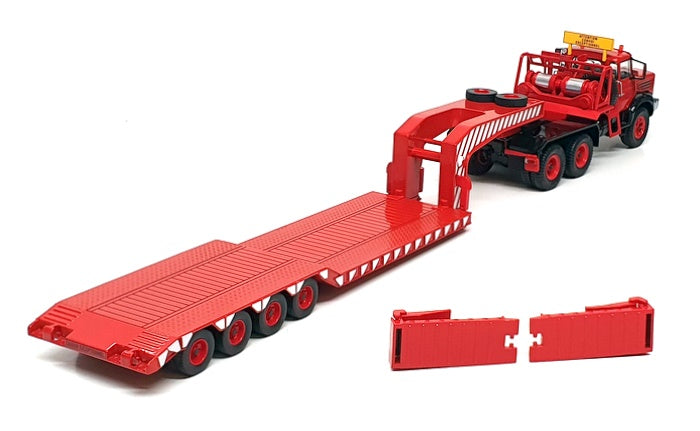 Ixo Models 1/43 Scale Diecast TTR033.23 - 1967 Berliet TBO 15M3 6x4 - Red