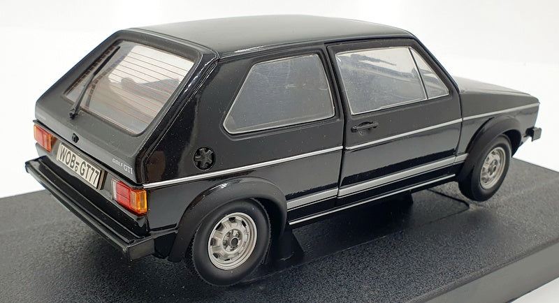 Sun Star 1/18 Scale Diecast 1092 - 1976 Volkswagen Gold GTI - Black