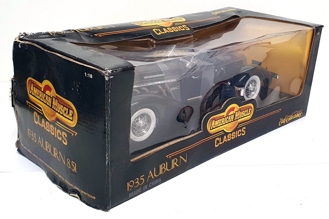 Ertl 1/18 Scale diecast 7994 - 1935 Auburn Cord Boattail Speedster - Black