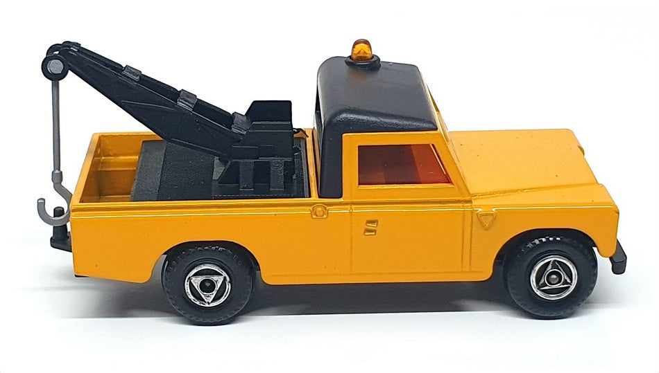 Efsi 1/63 Scale Diecast EF02 - Land Rover Breakdown Truck - Yellow/Black