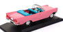 Eligor 1/43 Scale Diecast 1100 - 1958 Chrysler Newyorker Cabriolet - Pink