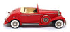 Brooklin 1/43 Scale BRK96 - 1931 Marmon Sixteen 2Str. Convertible J. ROBERTS Red