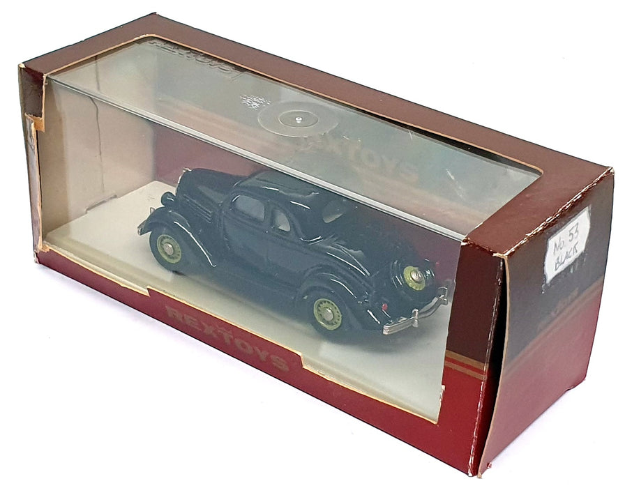 Rextoys 1/43 Scale Diecast No. 53 - 1935 Ford Coupe - Black