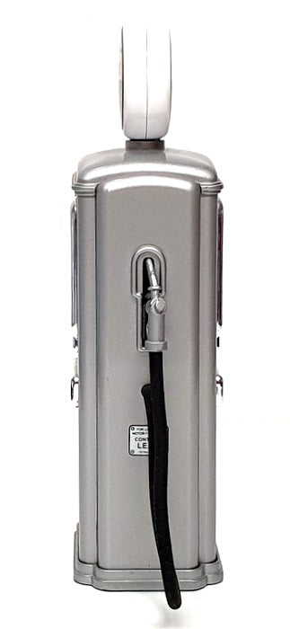 Gearbox Appx 21cm Tall Diecast 66010 - 1950 Gas Pump Coin Bank Texaco - Silver