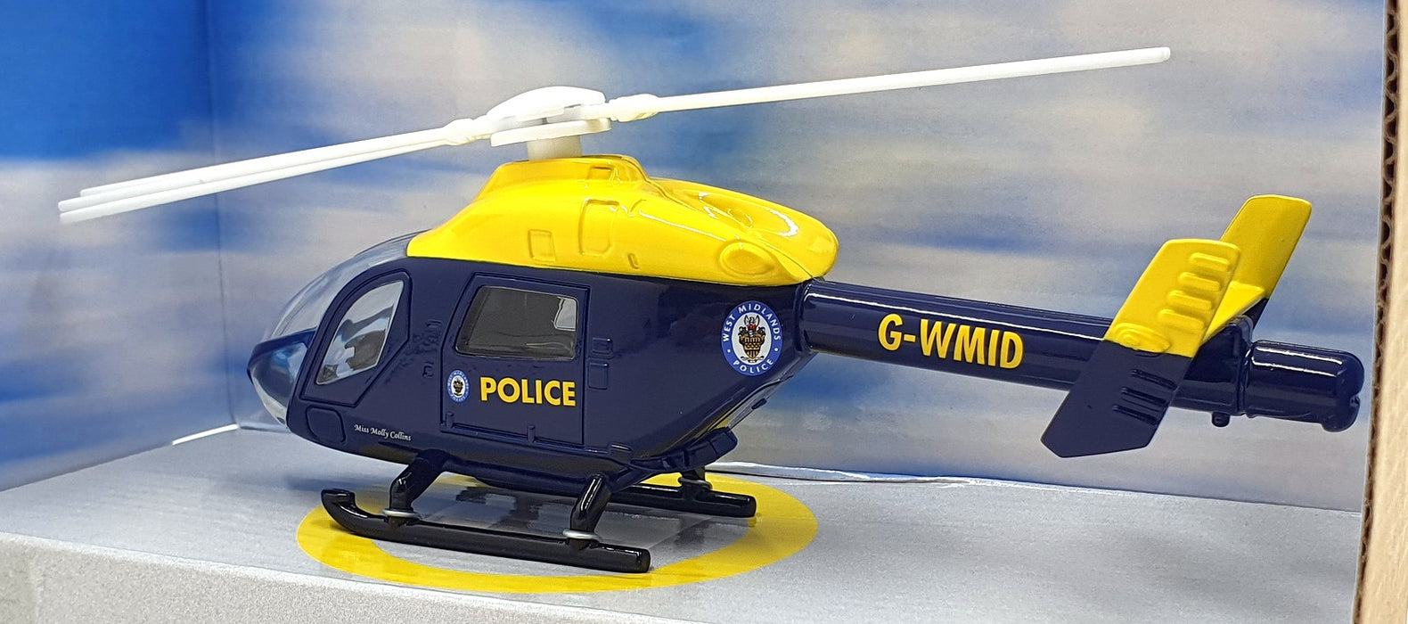 Richmond Toys Appx 15cm Long 323043 - Police Helicopter - G-WMID