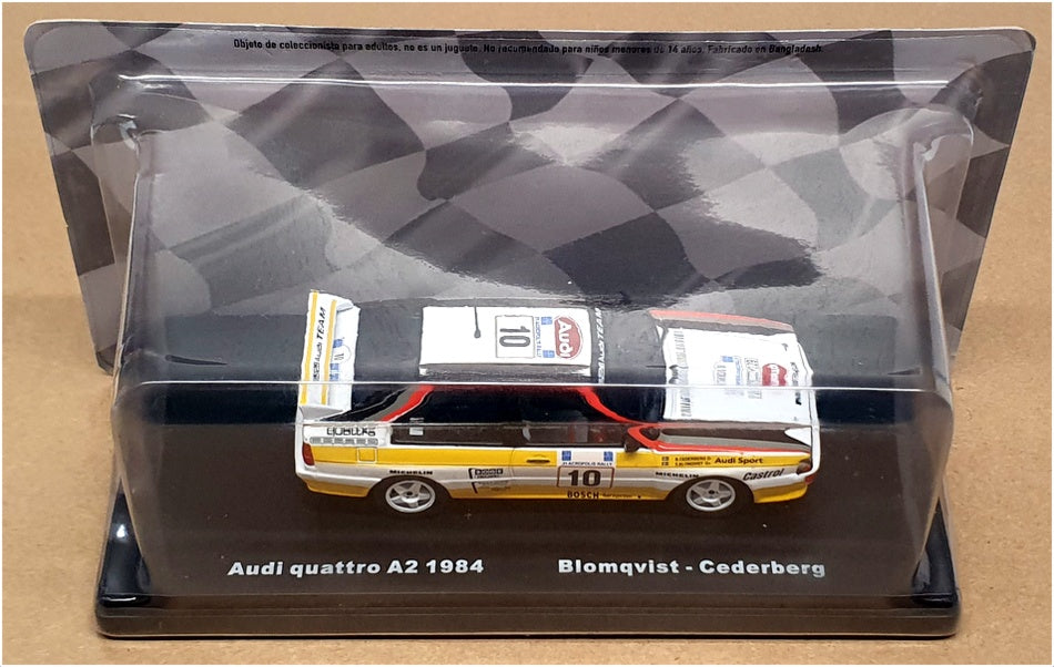 Altaya 1/43 Scale 1724B - Audi Quattro A2 31. Acropolis Rally 1984 #10