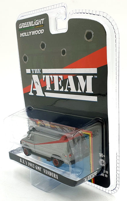 Greenlight 1/64 Scale 44790-B - BAs 1983 GMC Vandura Van A Team Chase