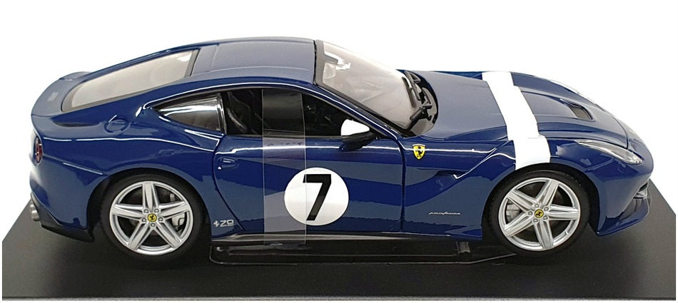 Burago 1/24 Scale Diecast FE2911B - 1961 Ferrari F12 Berlinetta - Blue