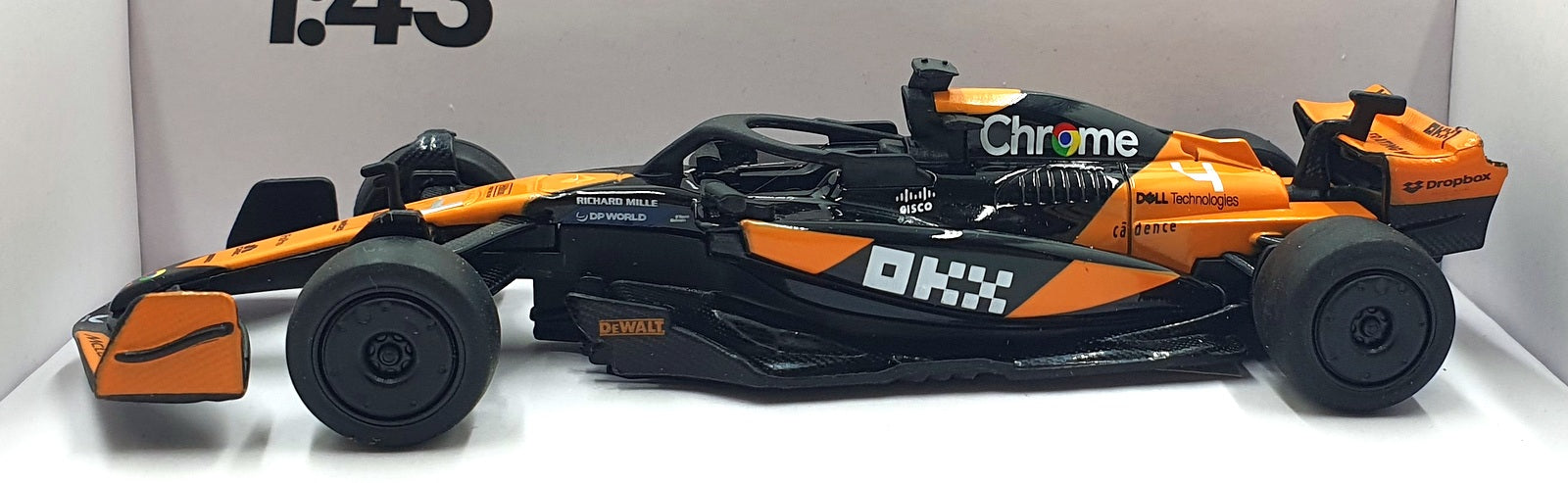 CMJ 1/43 Scale Diecast DC143MLF1 - McLaren F1 #4 2024