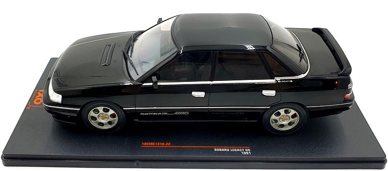 IXO Models 1/18 Scale 18CMC131A - Subaru Legacy RS 1991 - Black