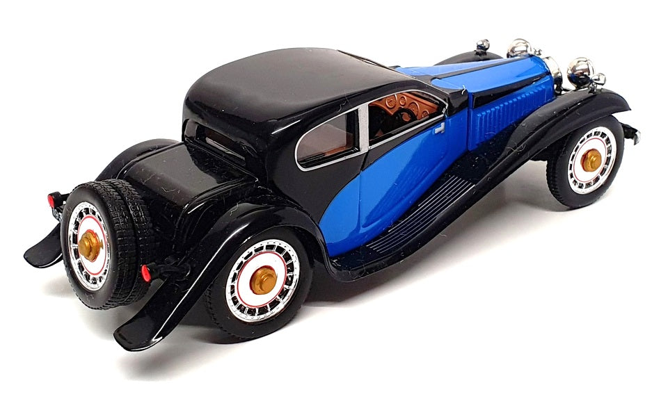 Rio Models 1/43 Scale Diecast 4258 - 1933 Bugatti T50 - Black/Blue