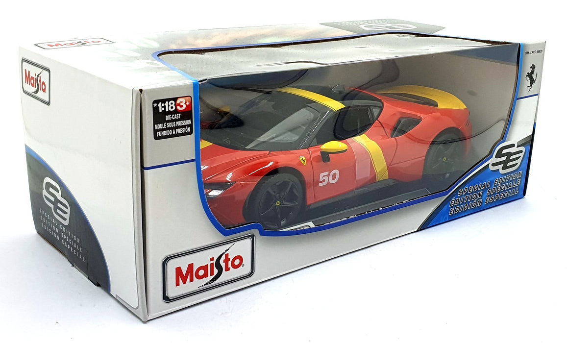Maisto 1/18 Scale 46629 - SF90 Stradale Asseto Fiorano #50