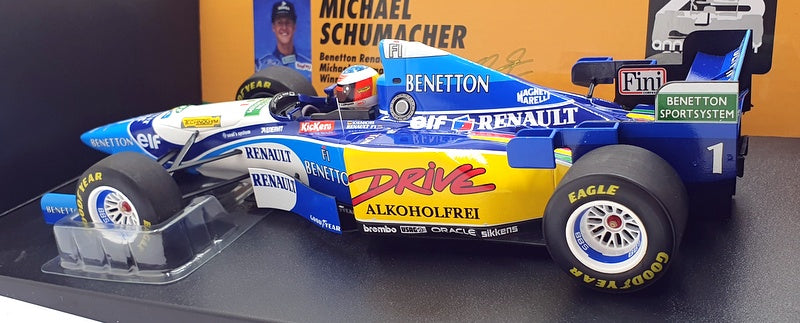 Minichamps 1/18 Scale 510 952501 - Benetton Renault B195 #1 1st French GP