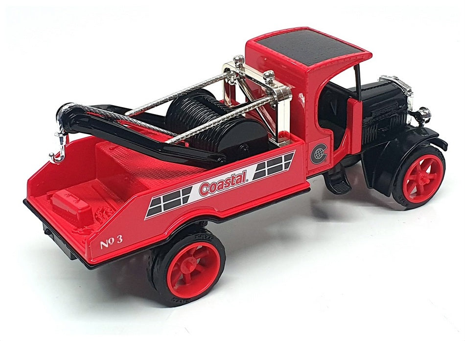 Ertl 1/34 Scale F471 - 1925 Kenworth Wrecker Coin Bank (Coastal) Red/Black