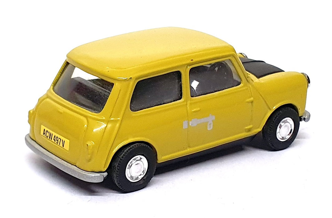 Corgi 1/43 Scale Diecast 61211 - Mr Bean's Mini - Lt. Green/Black