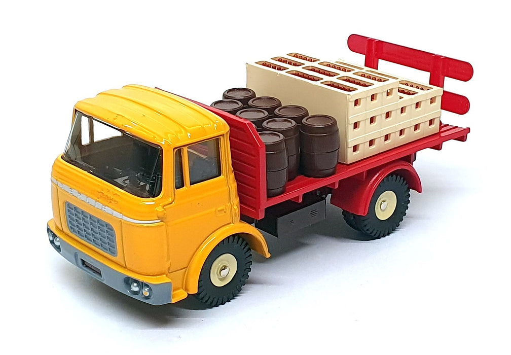 Atlas Editions Dinky Toys 588 - Berliet Gak Brasseur Truck - Yellow
