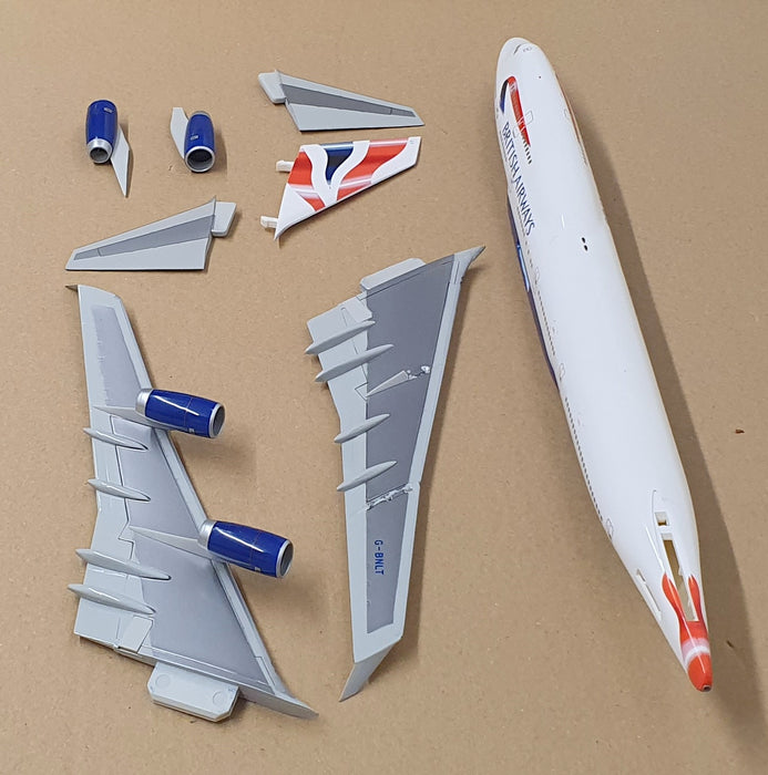 Hogan 1/200 Scale Snap Fit Model 2346 - Boeing 747-400 Aircraft British Airways