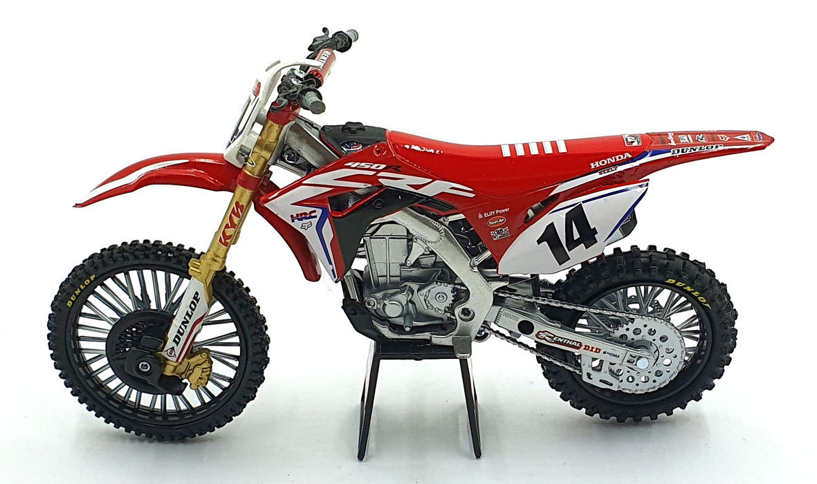 New Ray 1/12 Scale Diecast 57933 - Team Honda HRC #14 - Cole Seely