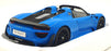 Autoart 1/18 Scale Diecast 77924 - 2013 Porsche 918 Spyder - Riviera Blue