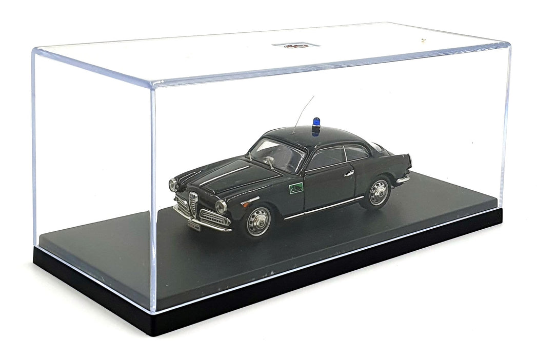 Bang 1/43 Scale 7314 - Alfa Romeo Giulietta Sp. 2t. Polizia - Black