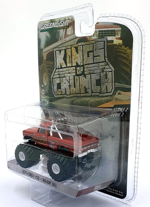 Greenlight 1/64 Scale 49020-E - 1979 Ford F-250 Walkin' Tall - Red