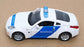 Amercom 1/43 Scale AM245 - Nissan 350Z Hungary Police Car - White/Blue
