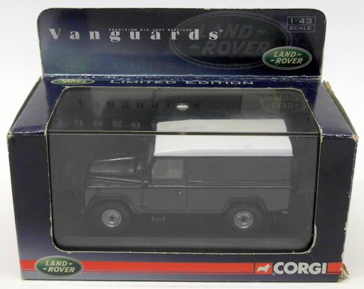 Vanguards 1/43 Scale VA09701 - Land Rover Defender Van - Epsom Green