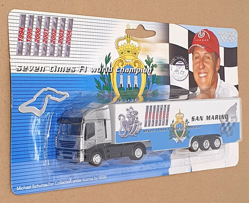Adtruck 52644 - Iveco Stralis F1 Truck San Marino 2005 Michael Schumacher