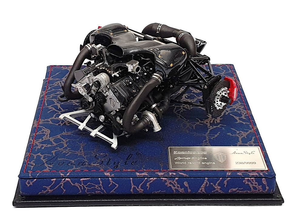 Avon Style FrontiArt 1/18 Scale As024 - Koenigsegg Agera RS Engine Model