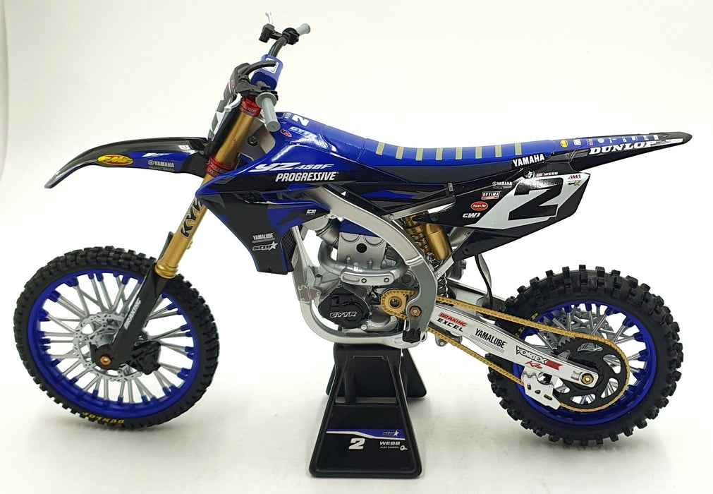 NewRay 1/6 Scale 49753 - Yamaha YZ450F Motorbike #2 - Cooper Webb