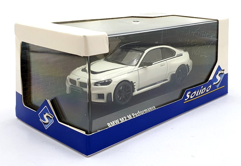 Solido 1/43 Scale S4314603 - BMW M2  M Performance - Alpine White
