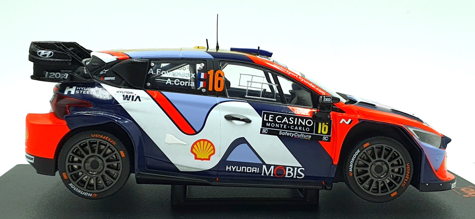 IXO 1/18 Scale 18RMC230A.22 - Hyundai i20 N Rally 1 #16 MC 2025