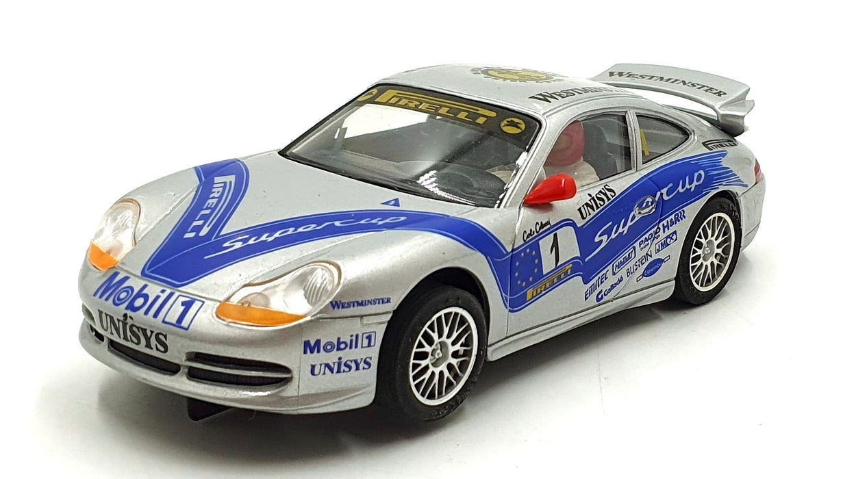 Ninco 1/32 Scale Slot Car 50187 - Porsche GT3 #1 Supercup (Plata)