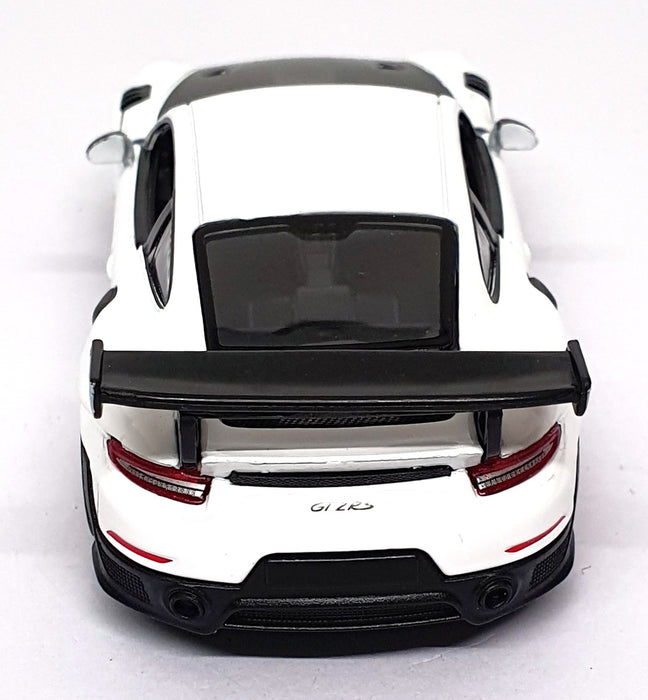 Kinsmart 1/32 Scale Pull Back & Go TY1239 - Porsche GT2 RS (991) White