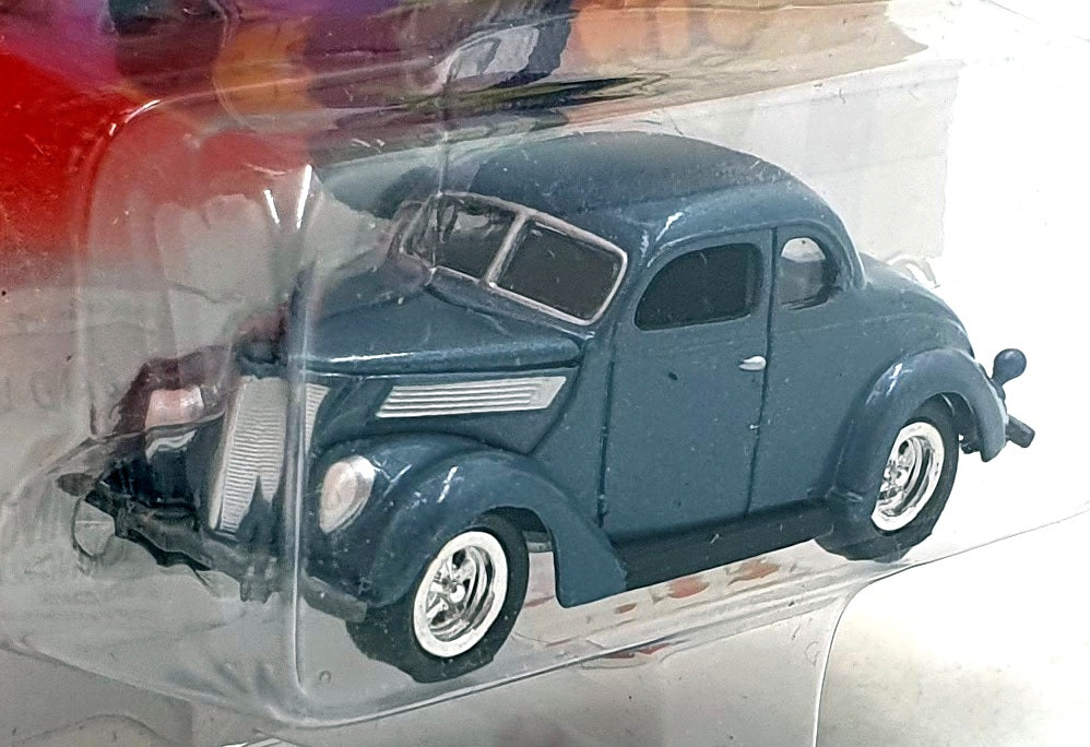 Johnny Lightning 1/64 Scale 442-01 Hot Rods 1937 Coupe - Blue/Grey