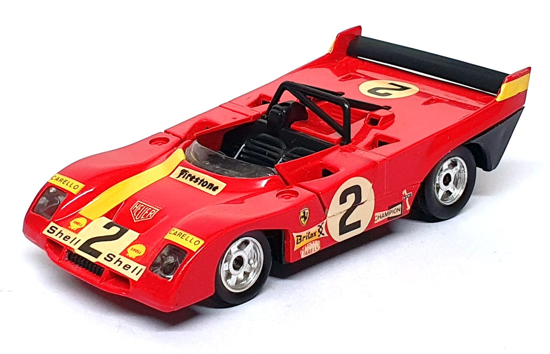 Norev Jet-Car 1/43 Scale Diecast 835 - Ferrari 008 Race Car #2 - Red