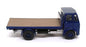 Base Toys 1/76 Scale BF-01 - Leyland Beaver Flatbed Lorry - Dk. Blue
