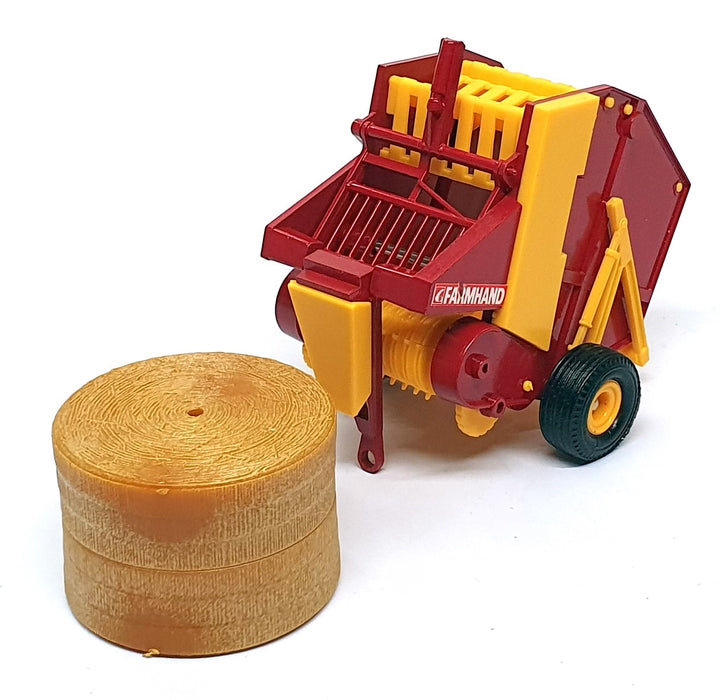 Britains Farm 1/32 Scale 9532 - Round Baler - Red/Yellow