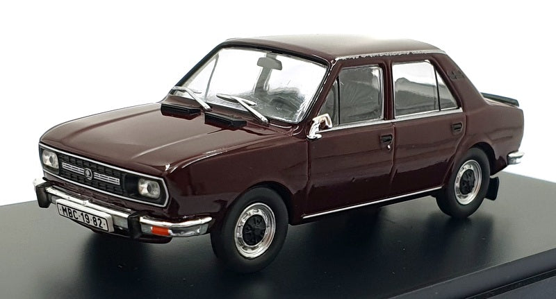 Abrex 1/43 Scale Diecast 143ABS - 1982 Skoda 120L - Maroon