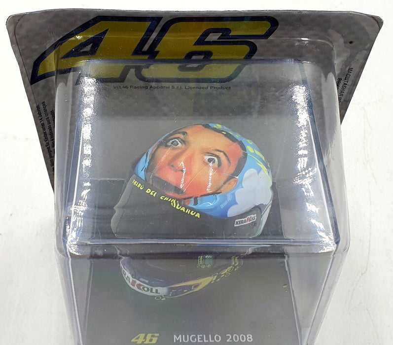 Altaya 1/5 Scale MT9ALA0016 Helmet MotoGP Valentino Rossi Mugello 2008 #46