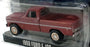 Greenlight 1/64 Scale 44800-F - 1969 Ford F-100 Truck - Red