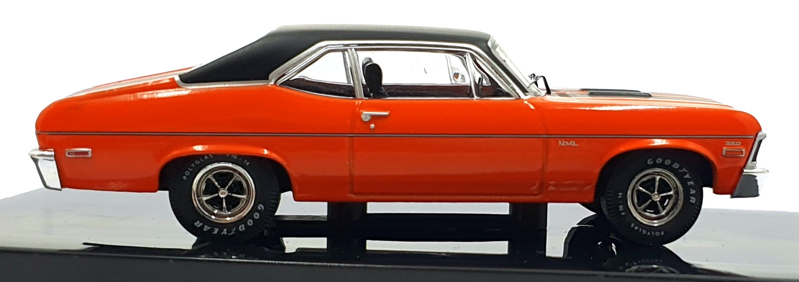 Ixo 1/43 Scale CLC596N.22 - 1971 Chevrolet Nova SS - Orange