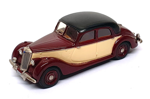 Crossway Models 1/43 Scale CM04 - Riley RMA Saloon - Maroon/Cream