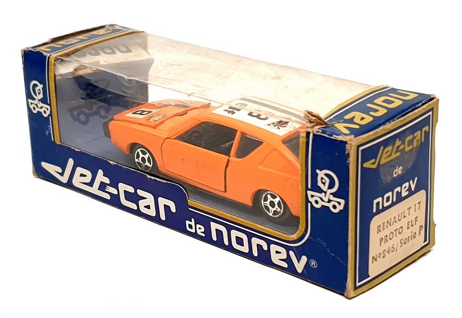 Norev 1/43 Scale Diecast 846 - Renault 17 Proto Elf #8 - Orange 