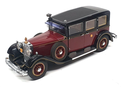 Paul's Model Art 1/24 Scale PMA770 - 1935 Mercedes Benz TYP 770 - Dk Red/Black