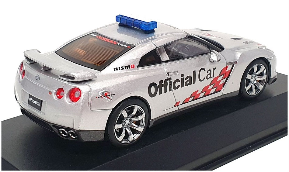 Corgi 1/43 Scale 03741PF - Nissan GT-R (R35) Official Car Fuji Speedway - Silver