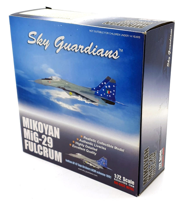 Sky Guardians 1/72 Scale WTW-72-019-001 - Mikoyan Mig-29 Fulcrum India 1991
