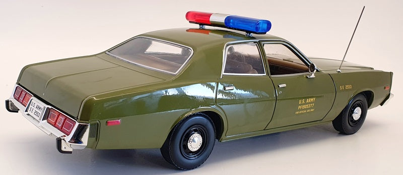 Greenlight 1/18 Scale Diecast 19053 - 1977 Plymouth Fury Colonel Decker A Team